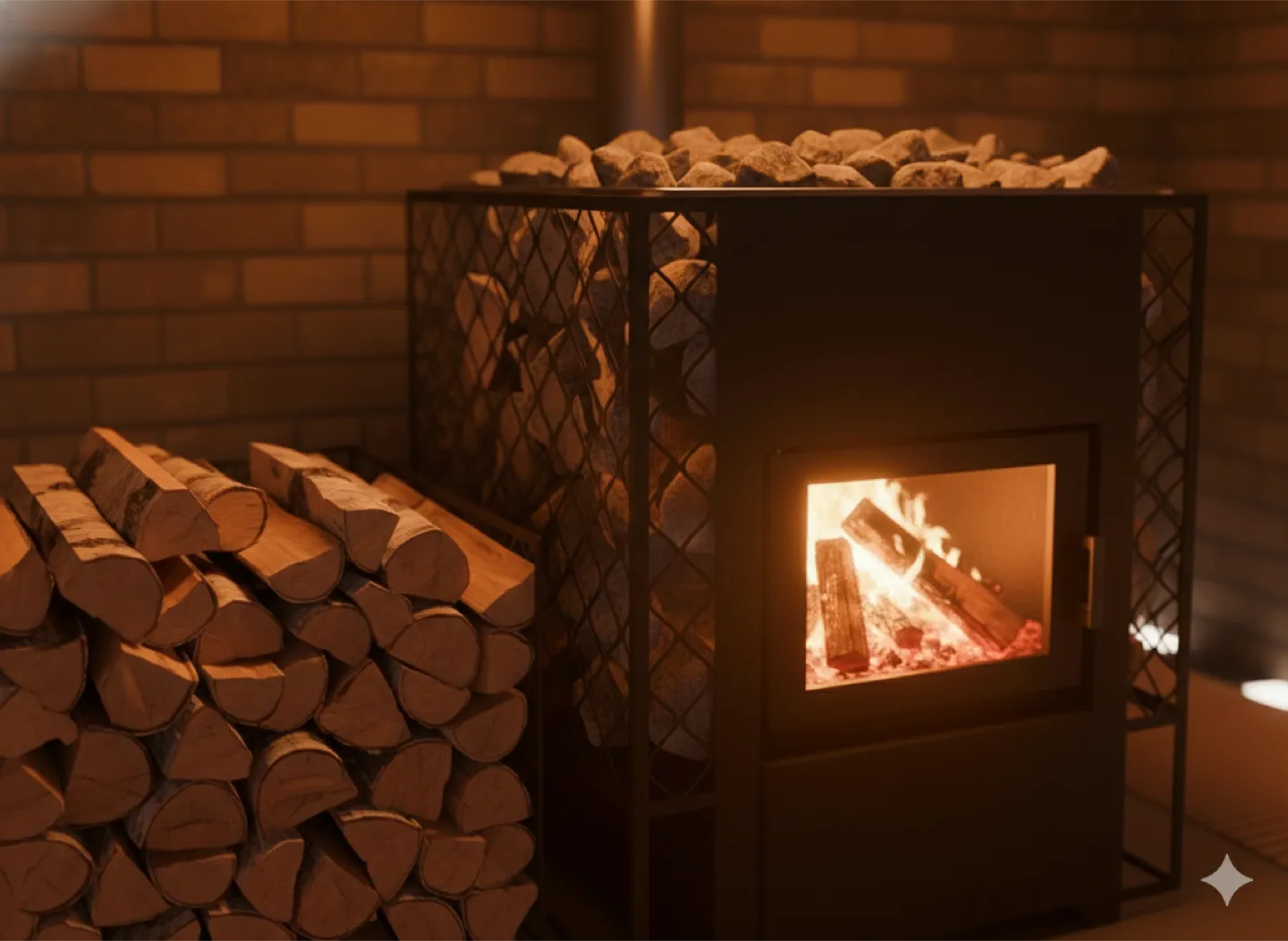 薪の遠赤が生む、「深」の発汗体験