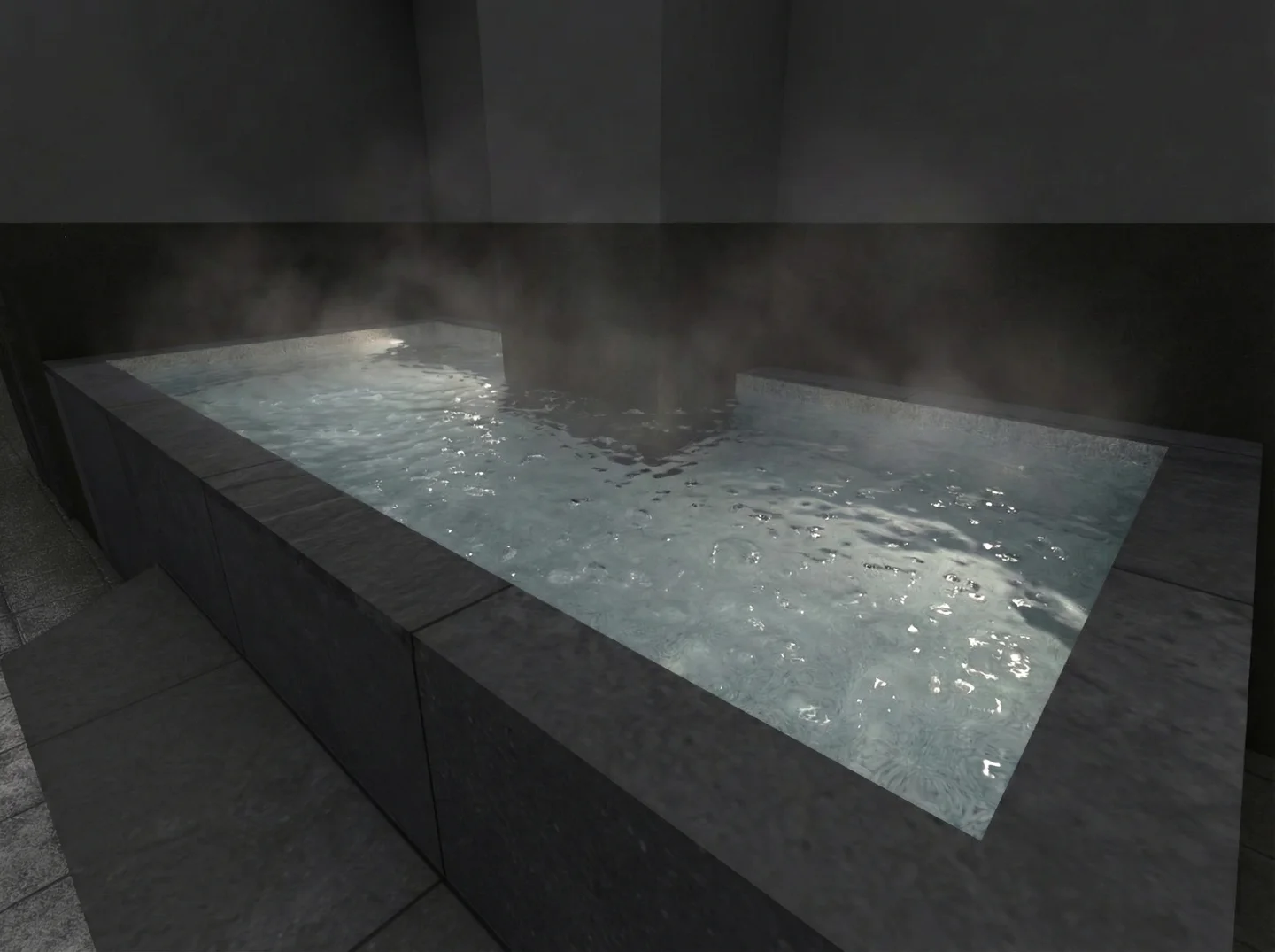 サウナの〆に、湯船という贅沢